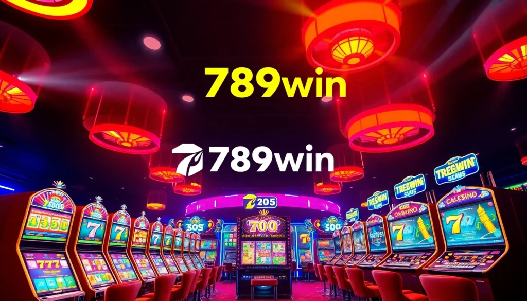 789win online casino platform showcasing engaging slot games and live betting action, emphasizing trust and excitement for players.