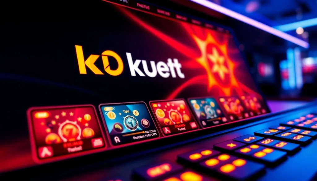 Kubet online casino platform with vibrant interface and engaging gameplay visuals for user trust and excitement