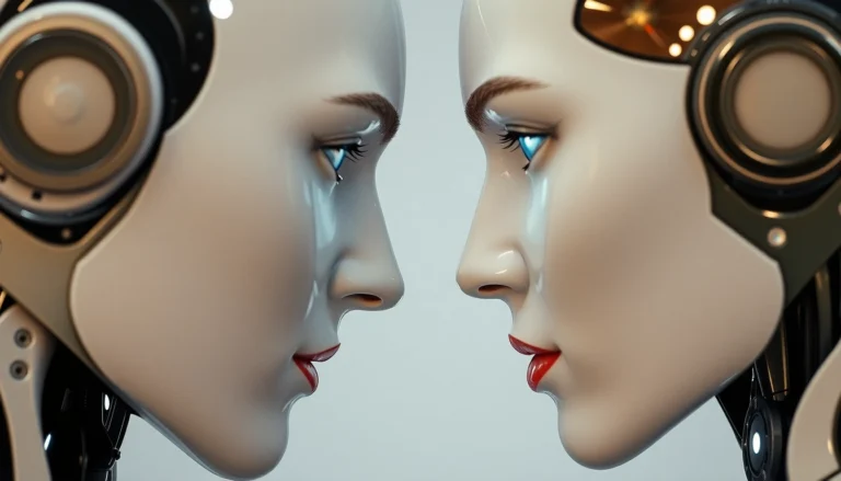 Person playing human or not game, trying to distinguish AI from human responses in a real-time chat environment, highlighting discernment skills.