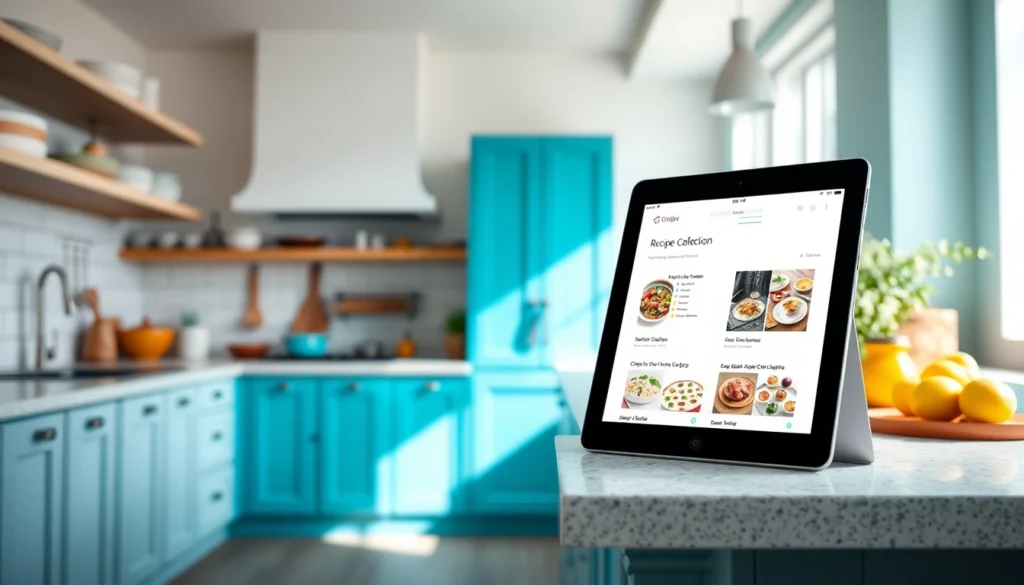 Organize recipe collection seamlessly with Cooksync's digital platform, streamlining your culinary library.