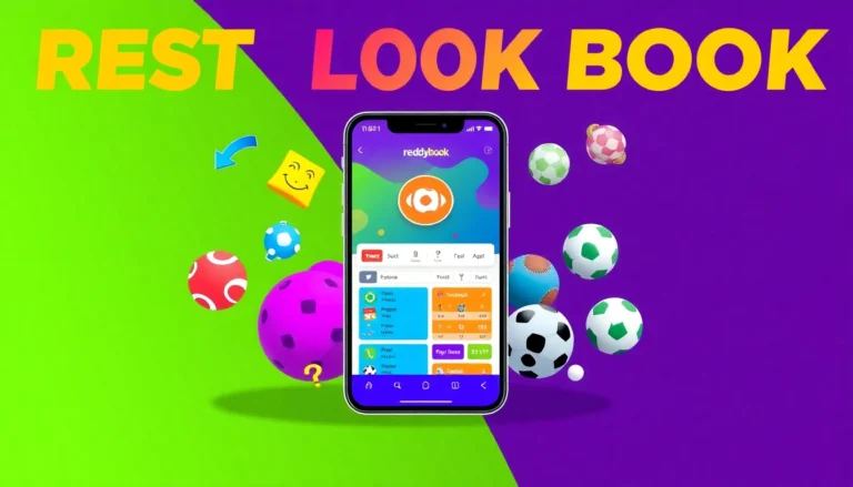 Reddy Book online betting platform dashboard on smartphone with sports icons and vibrant interface, showcasing seamless betting experience for users.