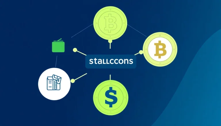 Detailed illustration showing stablecoin regulations with compliance icons, symbolizing security and legal standards, for clarity in crypto legal discussions.