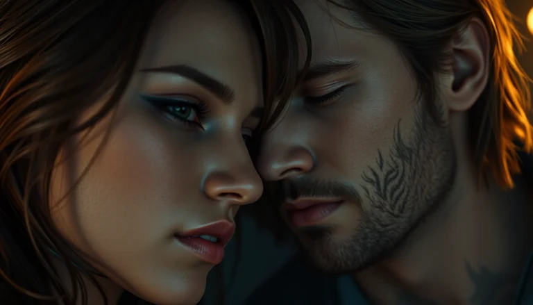Hyper-realistic NSFW AI generator no limit scene capturing intimate emotion with detailed textures and cinematic lighting for immersive visuals.