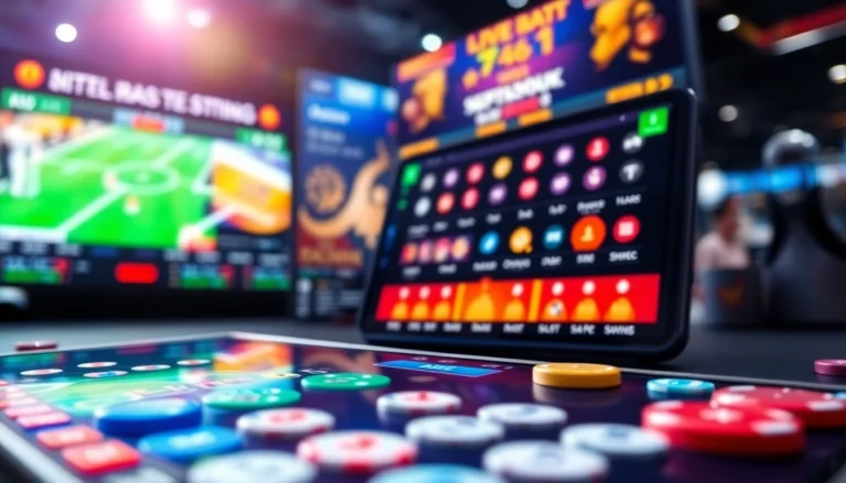 Gold365 online betting platform banner showing sports, casino games, and app screens for easy navigation.