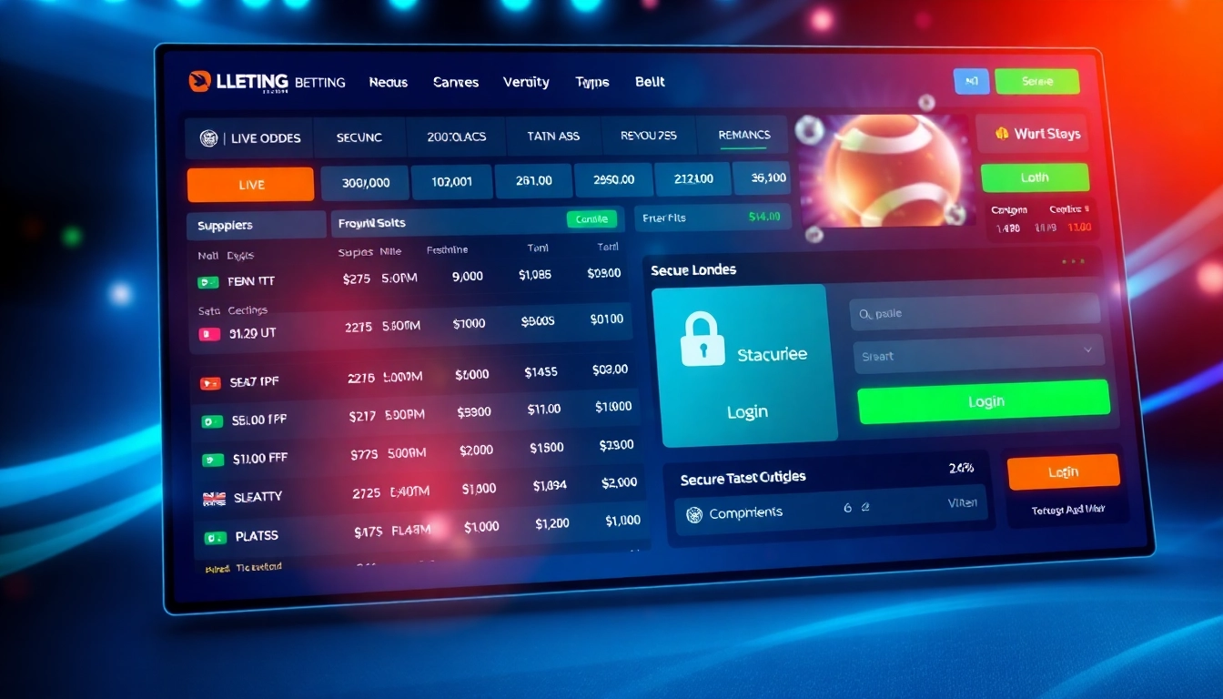 Fairplay24 online betting platform showcasing live sports odds and secure gameplay for users in