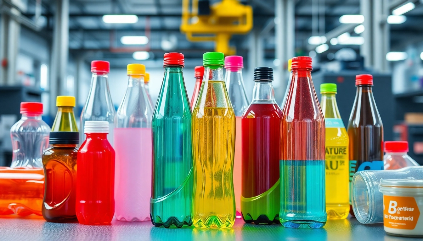High-quality plastik sise displayed in a clean setting, highlighting durability and variety for