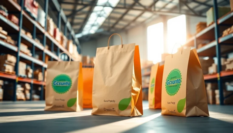 High-quality paper bag with eco-friendly design showing craftsmanship and durability for