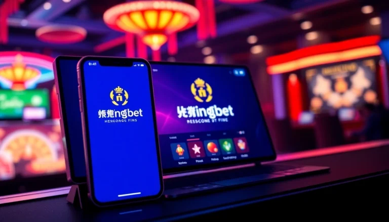 Hengongbet online casino platform showcasing secure login on mobile device with trusted gaming