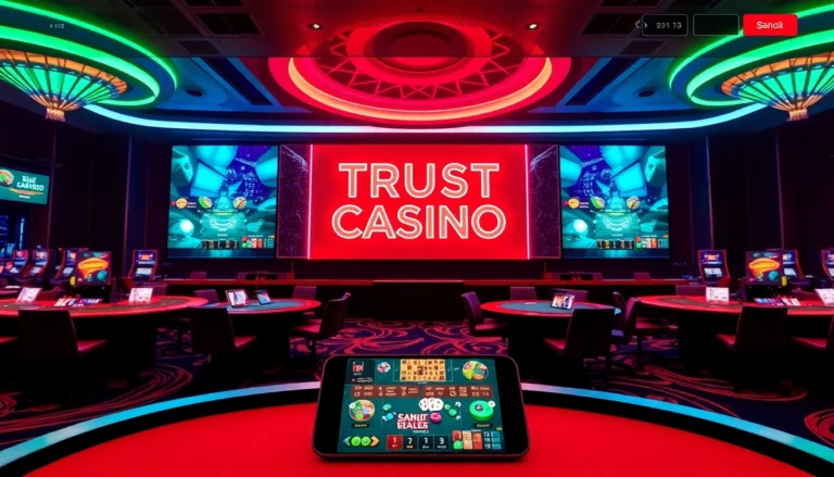 Professional online casino siteleri showcasing live dealer games and secure interfaces for