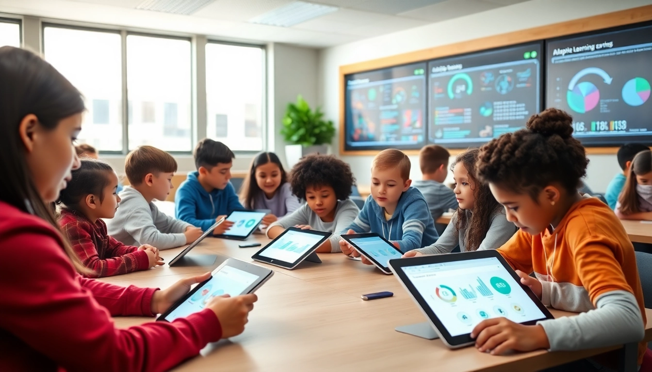 Engaging students using adaptive learning design technology in a modern classroom setting to